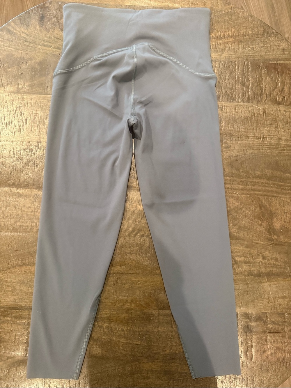 SPANX Active High Rise Pocket 7/8 Leggings Slate Blue Size Large NWOT